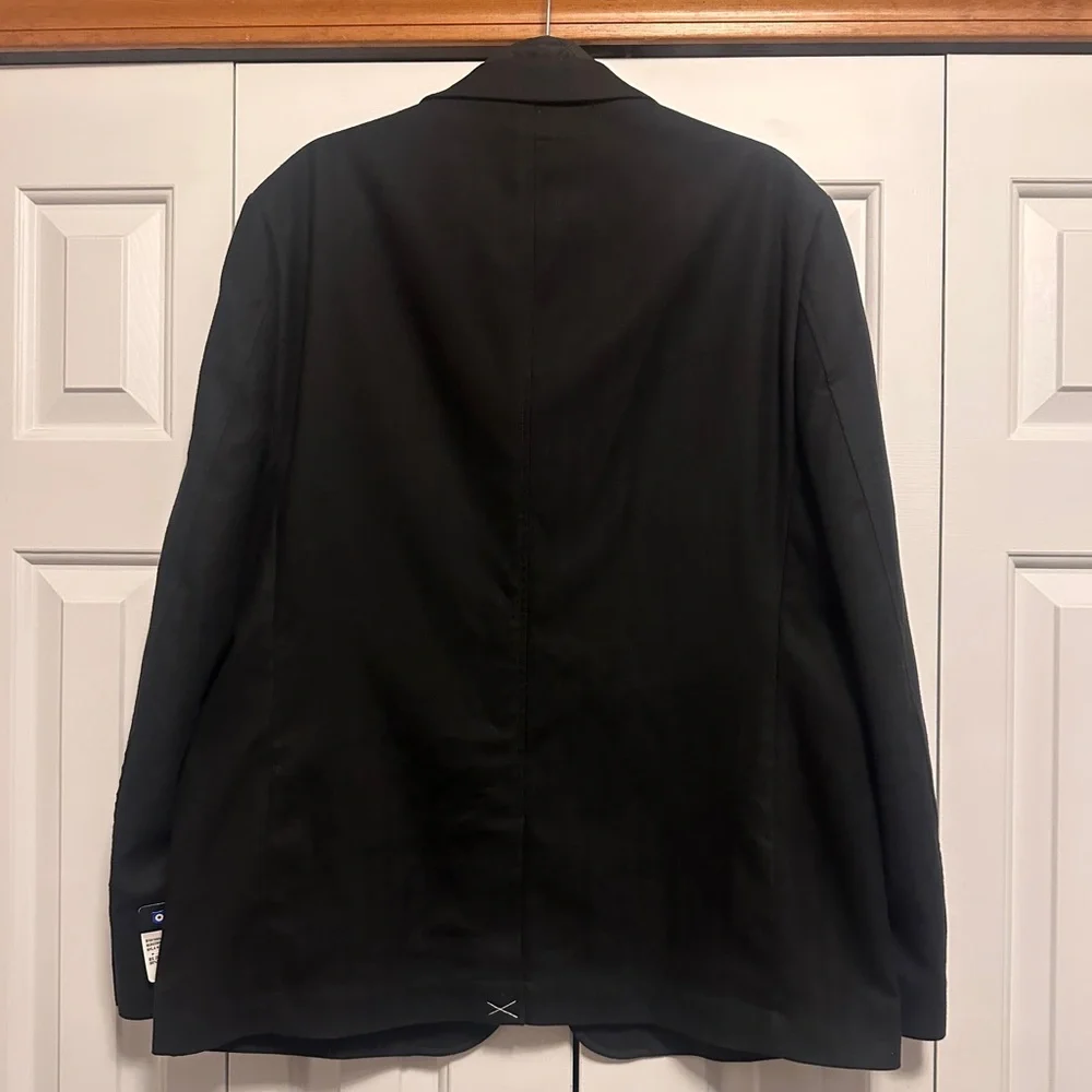 Ben Sherman Black Blazer w/ Removable Quilted Liner Jacket XL NWT